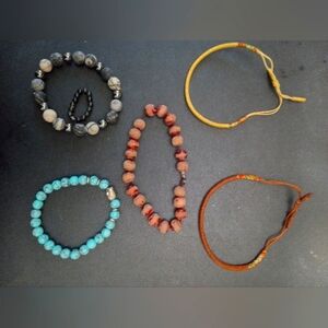 Colorful Beaded Bracelet Set